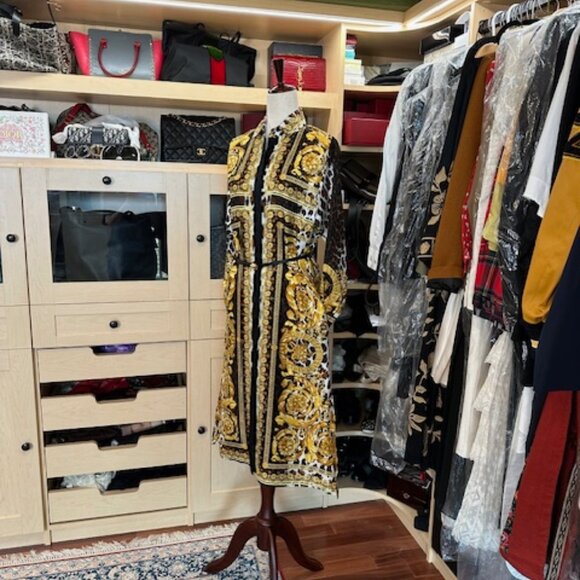 Versace Midi Length Dress Size 40 Brand New with Tags - Picture 3 of 12